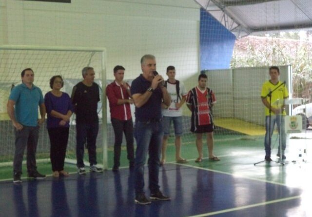 Abertura do 5º Campeonato Municipal de Futsal