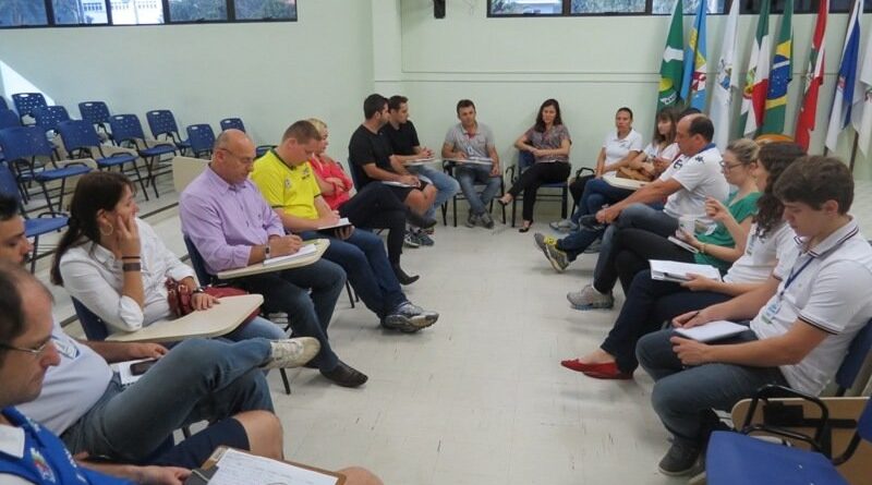 Reunião de organização dos Jogos de Integração