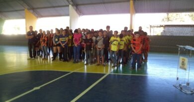 Abertura do 6º Campeonato Municipal de Futsal