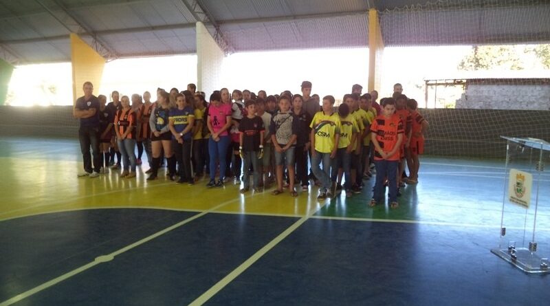 Abertura do 6º Campeonato Municipal de Futsal